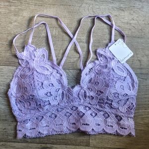 Lavender Lace Bralette